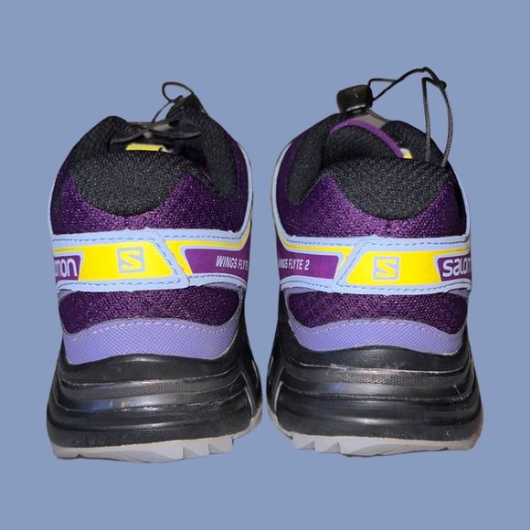 SALOMON WINGS FLYTE 2 DAMEN TRAIL RUNNING SHOE SIZE 7 - Picture 2 of 6